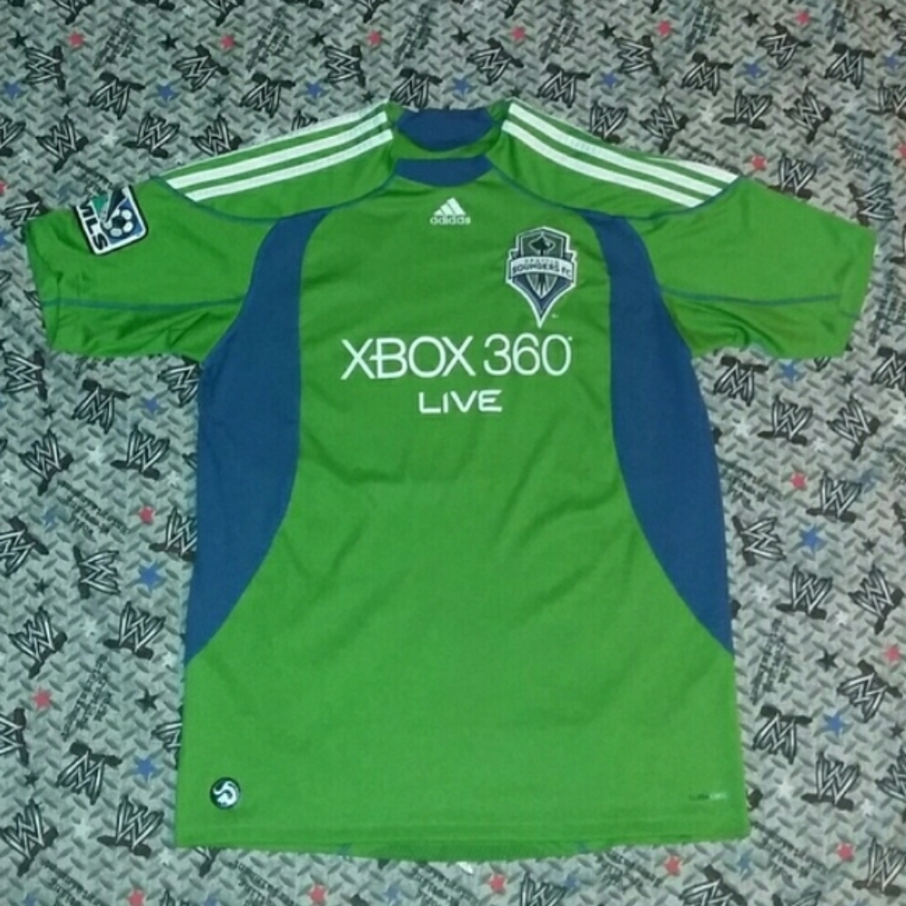 2008 Seattle Sounders Soccer Jersey Vintage